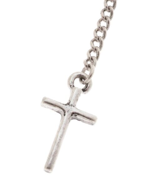 EATME（イートミー）の「2WAY EATMEチェーンピアス（ピアス（両耳用）・レディース・シルバー・FREE）」の5枚目の写真