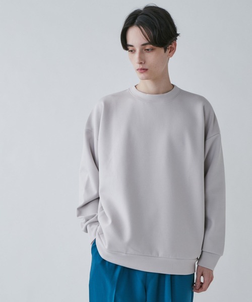 LUCY（ルーシー）の「LUCY/AIRFUNCTION プルオーバー（スウェット・メンズ・ブラック/ライトグレー/ベージュ/ダークグレー・MEDIUM/LARGE）」の4枚目の写真