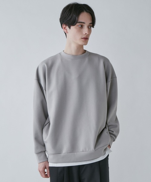 LUCY（ルーシー）の「LUCY/AIRFUNCTION プルオーバー（スウェット・メンズ・ブラック/ライトグレー/ベージュ/ダークグレー・MEDIUM/LARGE）」の3枚目の写真