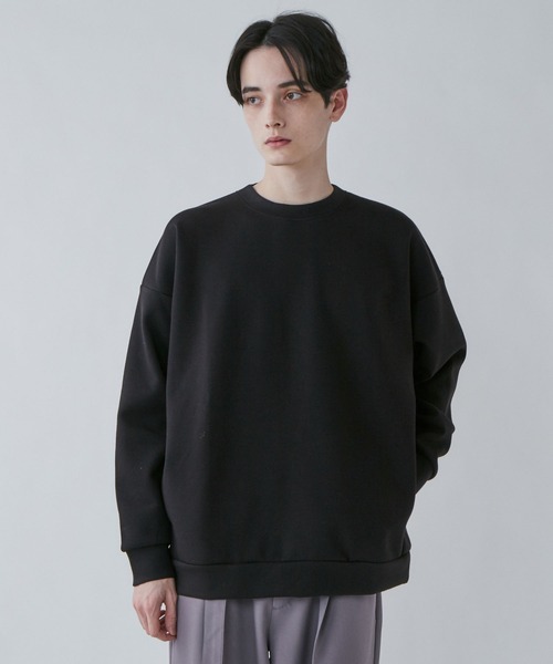 LUCY（ルーシー）の「LUCY/AIRFUNCTION プルオーバー（スウェット・メンズ・ブラック/ライトグレー/ベージュ/ダークグレー・MEDIUM/LARGE）」の2枚目の写真