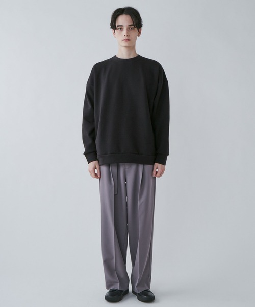 LUCY（ルーシー）の「LUCY/AIRFUNCTION プルオーバー（スウェット・メンズ・ブラック/ライトグレー/ベージュ/ダークグレー・MEDIUM/LARGE）」の6枚目の写真