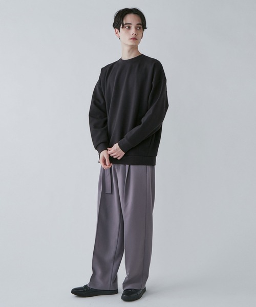 LUCY（ルーシー）の「LUCY/AIRFUNCTION プルオーバー（スウェット・メンズ・ブラック/ライトグレー/ベージュ/ダークグレー・MEDIUM/LARGE）」の5枚目の写真