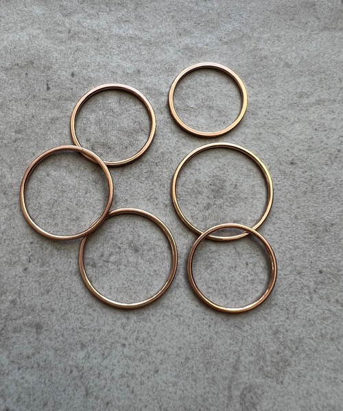 ABBEY MARKET(アビーマーケット)の「ステンレス製 リング サージカルステンレス(リング・レディース・ゴールド/ピンクゴールド/シルバー・4号/7号/9号/11号/14号/16号/18号)」の13枚目の写真