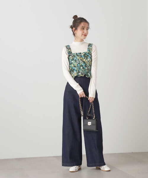 N.（N. Natural Beauty Basic）（エヌエヌナチュラルビューティーベーシック）の「◆ＬＩＢＥＲＴＹ　ビスチェ（ベスト・レディース・ピンク/グリーン・MEDIUM）」の22枚目の写真