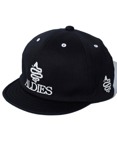 ALDIES（アールディーズ）の「Logo Cap / ロゴキャップ（キャップ・メンズ・ネイビー/グリーン/ブラック・FREE）」の5枚目の写真