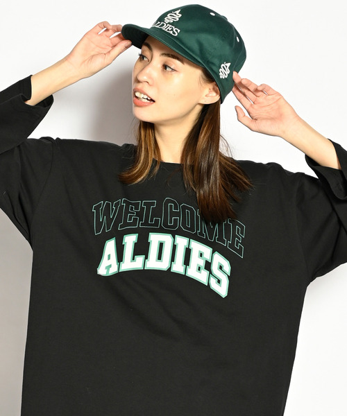 ALDIES（アールディーズ）の「Logo Cap / ロゴキャップ（キャップ・メンズ・ネイビー/グリーン/ブラック・FREE）」の13枚目の写真