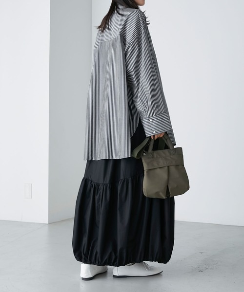 BONLECILL(ボンルシール)の「2wayヘルメットミニショルダーバッグ(ショルダーバッグ・レディース・ブラック/カーキ/アイボリー/ベージュ・FREE)」の20枚目の写真