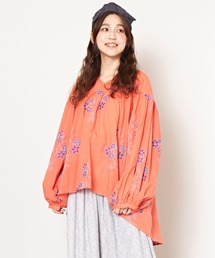 チャイハネ | 【チャイハネ】花刺繍トップス(その他トップス)