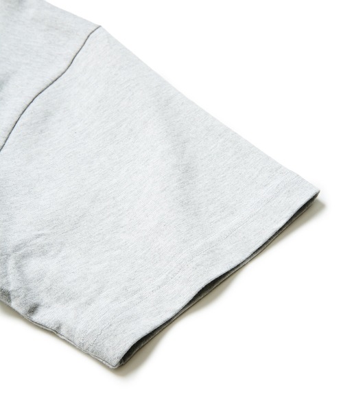 HANES(ヘインズ)の「【Hanes/ヘインズ】BEEFY ビーフィー ワンポイントワッペン Tシャツ(Tシャツ/カットソー・メンズ・グレー/ブラック/ネイビー/ホワイト・LARGE/X-LARGE/SMALL/MEDIUM)」の8枚目の写真