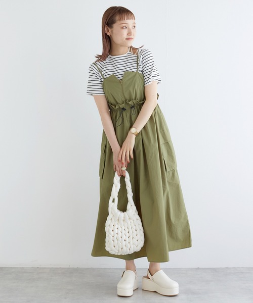w closet（ダブルクローゼット）の「【2WAY】プラットフォームサボ（サンダル・レディース・ライトグリーン/ブラック/オフホワイト・M/L）」の20枚目の写真