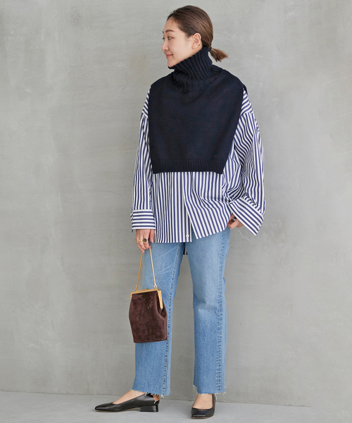 セール】Lily sof ポンチョ（ニット/セーター）｜Deuxieme Classe