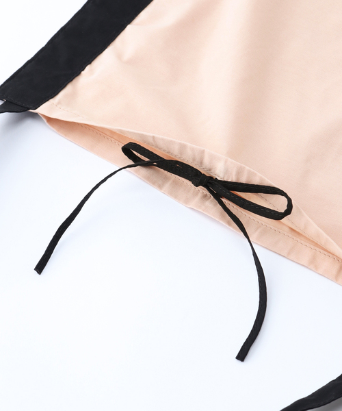 EDIT. FOR LULU（エディットフォールル）の「【EDIT. FOR LULU×EMILY WEEK】バイカラートートバッグ（ショルダーバッグ・レディース・ベージュ/ホワイト・FREE）」の7枚目の写真