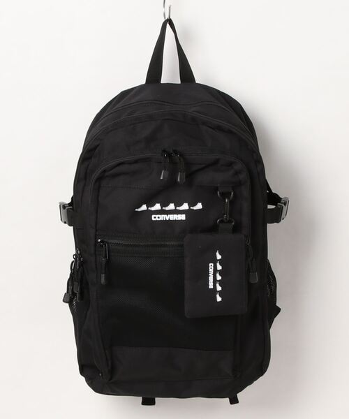 CONVERSE(コンバース)の「【CONVERSE】SNEAKERS PRINT BACK PACK(バックパック/リュック・レディース・ブラック/ホワイト・FREE)」の7枚目の写真