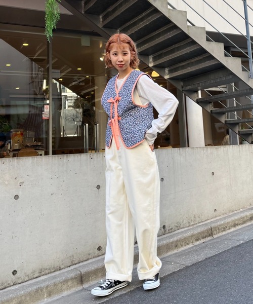 HELLO.SANFRANCISCO（ハローサンフランシスコ）の「【HELLO.SANFRANCISCO/ハローサンフランシスコ】フラワーキルトリボンベスト（ベスト・レディース・その他・FREE）」の7枚目の写真