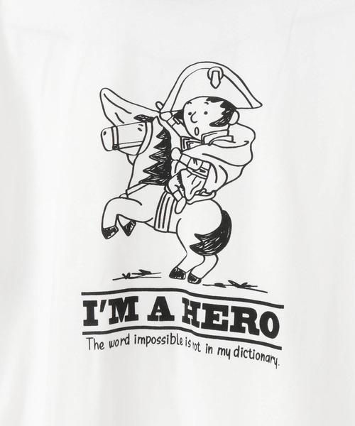 MAKE YOUR DAY(メイクユアデイ)の「ナポレオン柄リンガー半袖Tシャツ■80~140cm(Tシャツ/カットソー・キッズ・イエロー/オフホワイト・80/90/100/110/120/130/140)」の13枚目の写真