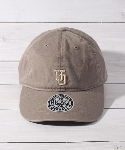 UNIVERSAL OVERALL(ユニバーサルオーバーオール)の「【UNIVERSAL OVERALL/ユニバーサルオーバーオール】UQロゴ刺繍T/Cツイルキャップ(キャップ・メンズ・グリーン/チャコール/ホワイト/ブラック/ブラウン/グレー・FREE)」の17枚目の写真
