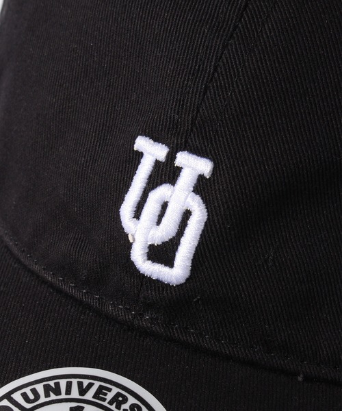 UNIVERSAL OVERALL(ユニバーサルオーバーオール)の「【UNIVERSAL OVERALL/ユニバーサルオーバーオール】UQロゴ刺繍T/Cツイルキャップ(キャップ・メンズ・グリーン/チャコール/ホワイト/ブラック/ブラウン/グレー・FREE)」の12枚目の写真