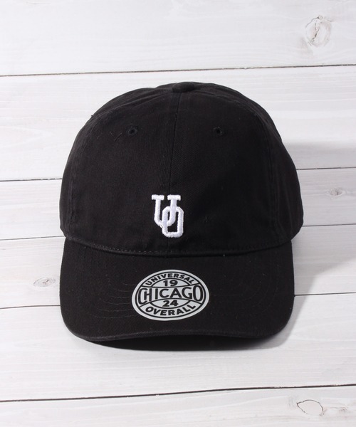 UNIVERSAL OVERALL(ユニバーサルオーバーオール)の「【UNIVERSAL OVERALL/ユニバーサルオーバーオール】UQロゴ刺繍T/Cツイルキャップ(キャップ・メンズ・グリーン/チャコール/ホワイト/ブラック/ブラウン/グレー・FREE)」の16枚目の写真