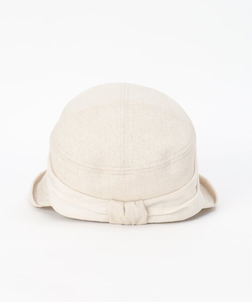 ikka（イッカ）の「バイザーキャスケット（キャスケット・レディース・ブラック/オフホワイト/キャメル・FREE）」の4枚目の写真