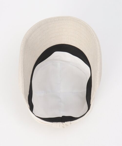 ikka（イッカ）の「バイザーキャスケット（キャスケット・レディース・ブラック/オフホワイト/キャメル・FREE）」の11枚目の写真