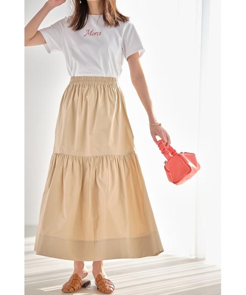 &. NOSTALGIA（アンドドットノスタルジア）の「メルシーTシャツ（Tシャツ/カットソー・レディース・ブルー/レッド/ネイビー・FREE）」の12枚目の写真
