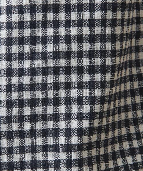 Steven Alan(スティーブンアラン)の「<Steven Alan>SHORT SLEEVE BLOUSE/ブラウス(シャツ/ブラウス・レディース・ブラック/ネイビー・M/S)」の9枚目の写真
