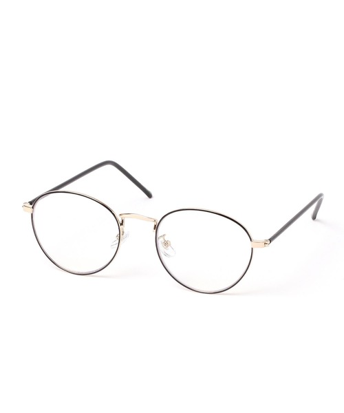 studio CLIP(スタディオクリップ)の「ボストン伊達メガネ(メガネ・レディース・ブラウン/その他1/ブラック・FREE)」の2枚目の写真