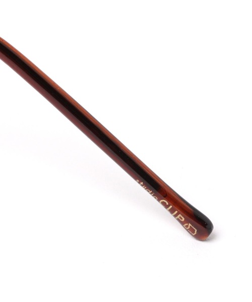 studio CLIP(スタディオクリップ)の「ボストン伊達メガネ(メガネ・レディース・ブラウン/その他1/ブラック・FREE)」の6枚目の写真