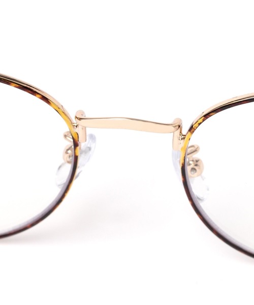 studio CLIP(スタディオクリップ)の「ボストン伊達メガネ(メガネ・レディース・ブラウン/その他1/ブラック・FREE)」の5枚目の写真