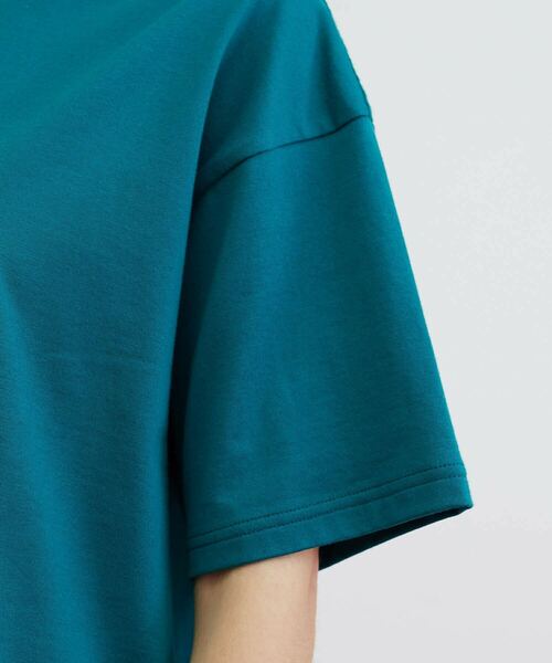 FRAPBOIS(フラボア)の「【WEB限定カラー:ホワイト×ブラック、ブラック×イエロー】フキダシT(Tシャツ/カットソー・レディース・ホワイト×グリーン/ホワイト×ブラック/ブラック系その他/ブラック×イエロー/グリーン系その他・1/2)」の9枚目の写真