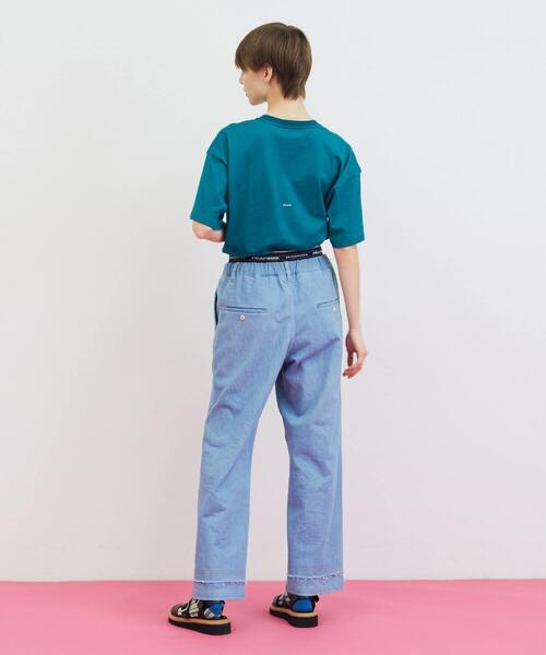 FRAPBOIS(フラボア)の「【WEB限定カラー:ホワイト×ブラック、ブラック×イエロー】フキダシT(Tシャツ/カットソー・レディース・ホワイト×グリーン/ホワイト×ブラック/ブラック系その他/ブラック×イエロー/グリーン系その他・1/2)」の18枚目の写真