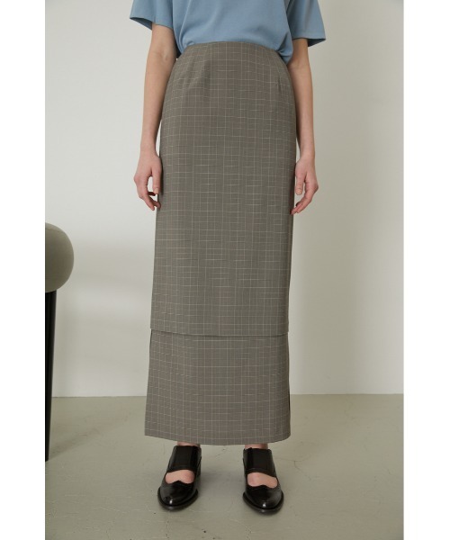 RIM.ARK リムアーク スカートベージュ 38 新品未使用 RIM.ARK（リムアーク）の「Belt strap SK（スカート）」 - WEAR