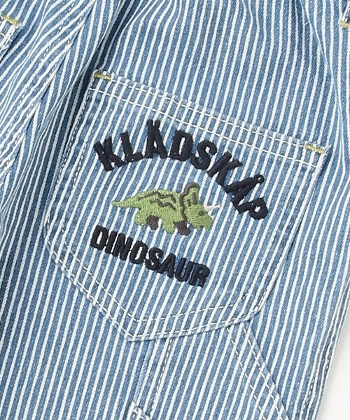 kladskap（クレードスコープ）の「恐竜とロゴ ロング丈ペインターパンツ（その他パンツ・キッズ・ブルー・100cm/90cm/130cm/110cm/120cm）」の8枚目の写真