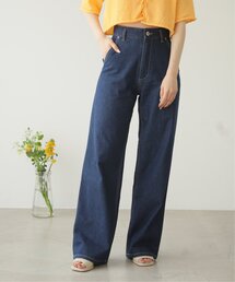 RAY CASSIN | S-L展開 ウエストフィットルーズデニムパンツ(デニムパンツ)