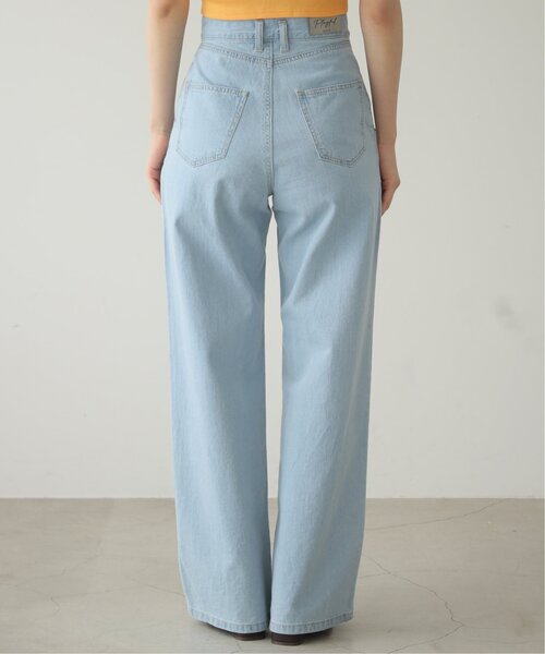 RAY CASSIN（レイカズン）の「S-L展開 ウエストフィットルーズデニムパンツ（デニムパンツ・レディース・オフホワイト/ブルー/ネイビー・M/SMALL/LARGE/MEDIUM）」の14枚目の写真