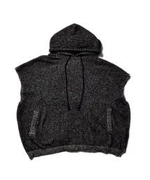 MINEDENIM | Snarl yarn Nosleeve Hoodie(パーカー)