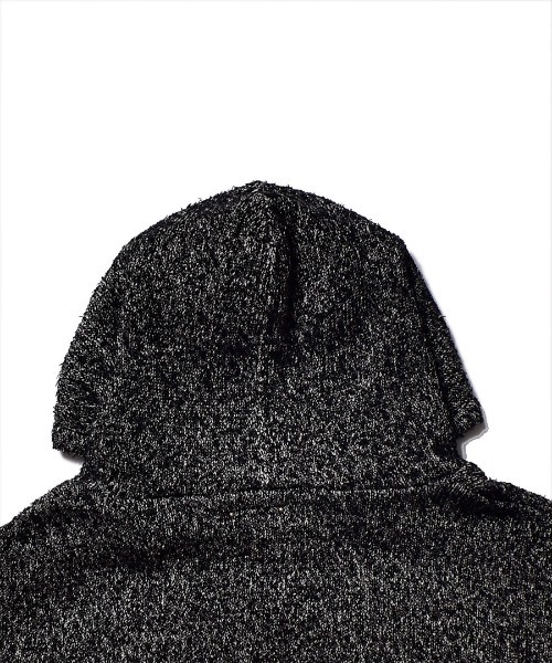 MINEDENIM（マインデニム）の「Snarl yarn Nosleeve Hoodie（パーカー・メンズ・ブラック/ブラック系その他・FREE）」の12枚目の写真