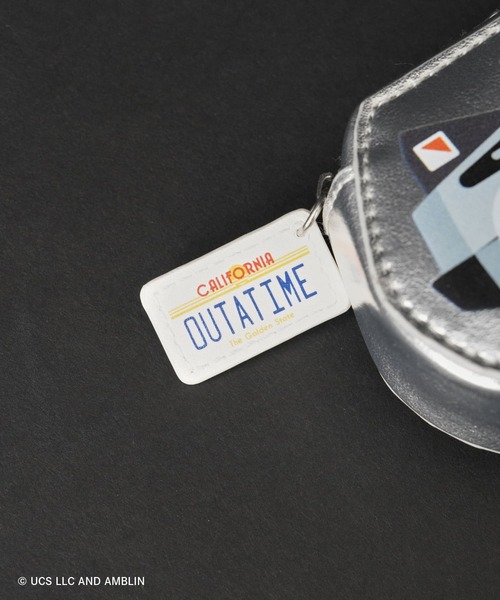 BIRTHDAY BAR（バースデイバー）の「【Back to the Future】オリジナル デロリアン スリムポーチ（ポーチ・レディース・シルバー・フリー）」の5枚目の写真