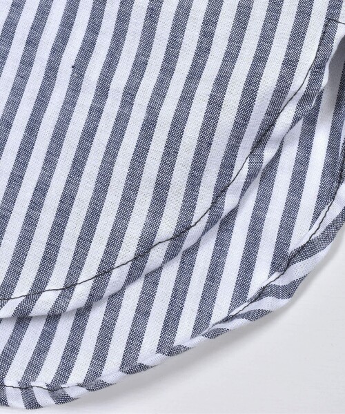 ZIDDY（ジディ）の「デニムコットンドッキングシャツ(130~160cm)（シャツ/ブラウス・キッズ・ブルー/ブラック・160/140/130/150）」の18枚目の写真