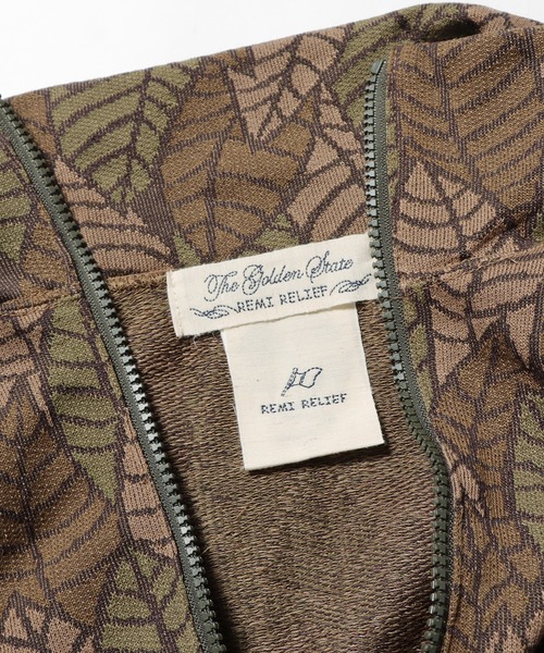 REMI RELIEF(レミレリーフ)の「REMI RELIEF/レミレリーフ エステルJQインレイリーフハーフZIP(その他アウター・メンズ・ブラウン/ブルー・M)」の7枚目の写真