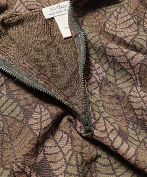 REMI RELIEF(レミレリーフ)の「REMI RELIEF/レミレリーフ エステルJQインレイリーフハーフZIP(その他アウター・メンズ・ブラウン/ブルー・M)」の5枚目の写真