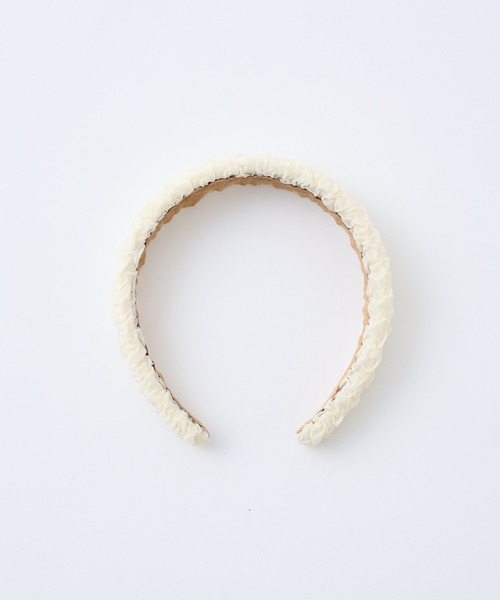 COLONY 2139(コロニートゥーワンスリーナイン)の「クシュクシュカチューシャ(カチューシャ・レディース・ベージュ/ブラック・FREE)」の13枚目の写真