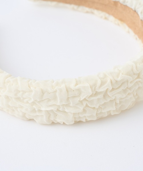 COLONY 2139(コロニートゥーワンスリーナイン)の「クシュクシュカチューシャ(カチューシャ・レディース・ベージュ/ブラック・FREE)」の16枚目の写真