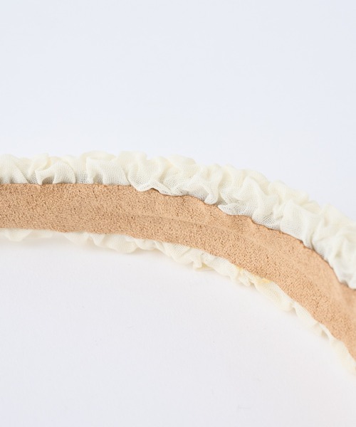 COLONY 2139(コロニートゥーワンスリーナイン)の「クシュクシュカチューシャ(カチューシャ・レディース・ベージュ/ブラック・FREE)」の6枚目の写真