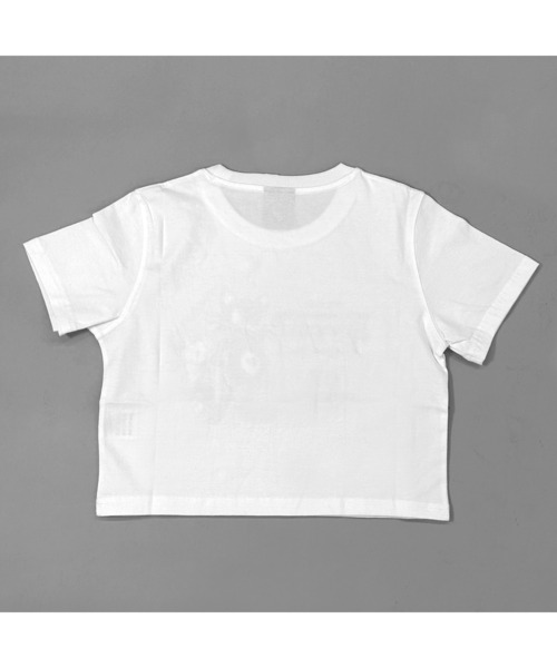 OY（オーワイ）の「『OY/オーワイ』BLACK CAT CROP/ブラックキャット クロップ 半袖カットソー（Tシャツ/カットソー・レディース・ホワイト/ブラック/ライトピンク・FREE）」の12枚目の写真