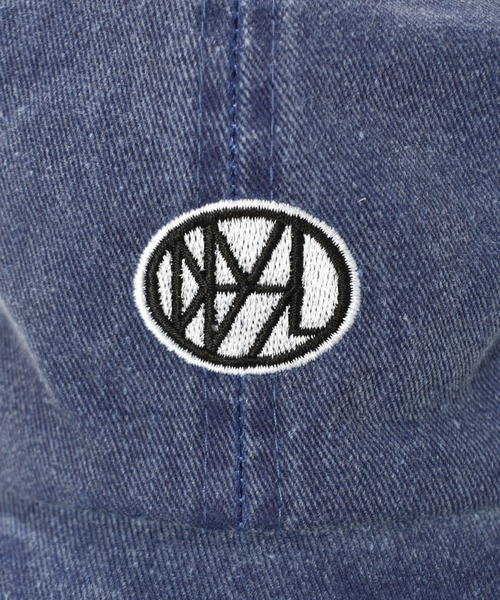 DOUBLE STEAL（ダブルスティール）の「DBSLオーバルロゴ刺繍 ピグメントCap（キャップ・メンズ・カーキ/ブラック/ブルー/グリーン・FREE）」の12枚目の写真