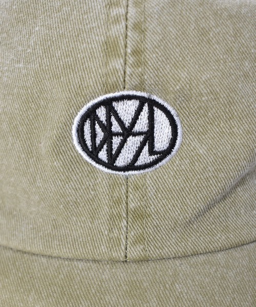 DOUBLE STEAL（ダブルスティール）の「DBSLオーバルロゴ刺繍 ピグメントCap（キャップ・メンズ・カーキ/ブラック/ブルー/グリーン・FREE）」の14枚目の写真