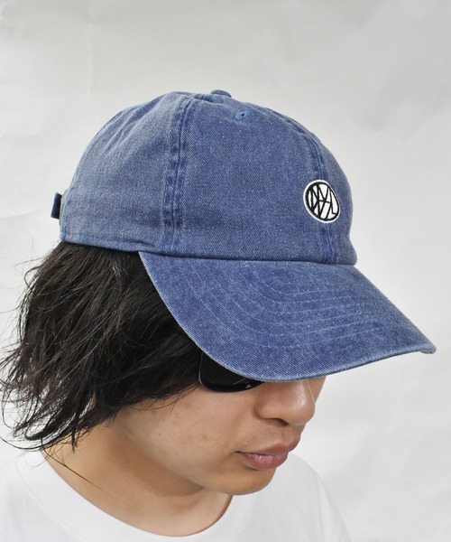DOUBLE STEAL（ダブルスティール）の「DBSLオーバルロゴ刺繍 ピグメントCap（キャップ・メンズ・カーキ/ブラック/ブルー/グリーン・FREE）」の19枚目の写真