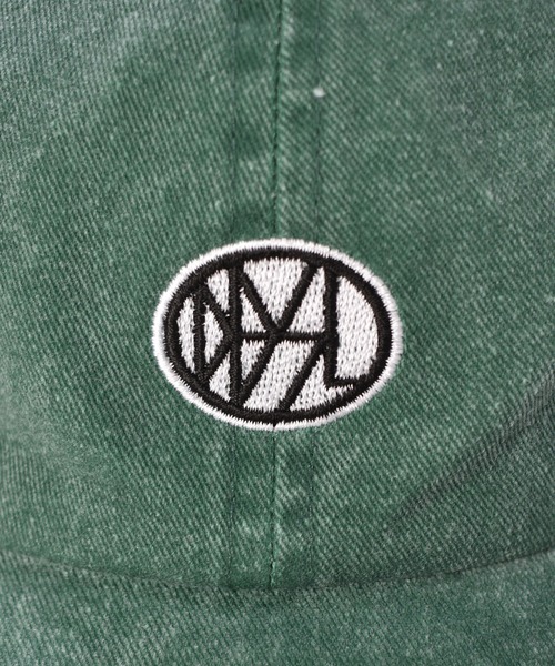 DOUBLE STEAL（ダブルスティール）の「DBSLオーバルロゴ刺繍 ピグメントCap（キャップ・メンズ・カーキ/ブラック/ブルー/グリーン・FREE）」の21枚目の写真