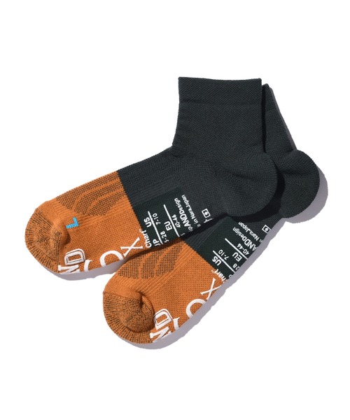 ANDSOX(アンドソックス)の「SUPPORT PILE SHORT ANKLE サポートパイルショートアンクル(ソックス/靴下・メンズ・パープル/ネイビー/ホワイト×ネイビー/インディゴブルー/グリーン/ホワイト×ブラック/オリーブ/ブラック/オフホワイト/マスタード/オレンジ・S/M)」の7枚目の写真